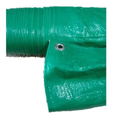 Cubre Cerco De Rafia Verde Con Ojales De 1.50 Mts X 25 Mts