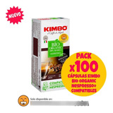 Pack 100 Cápsulas Kimbo Bio- Organic Nespresso® Compatibles 