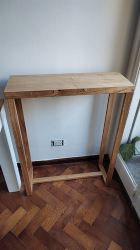 Mesa Recibidor Madera Paraíso