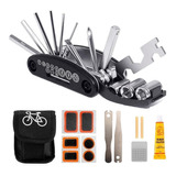 Kit Herramienta Bicicleta Multi Despinche Estuche Despinchar