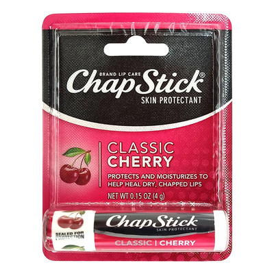 Bálsamo Labial Chapstick Cherry Humectante 1 Pieza 4g