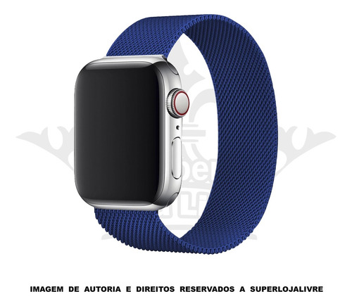 Pulseira Milanês Para Apple Watch 49mm 45mm 44mm 41mm 40mm