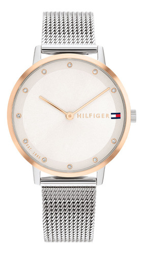 Reloj Tommy Hilfiger Para Mujer De Acero 1782666 Ss