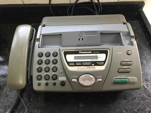 Fax Panasonic Kx-ft78 (leia A Descrição)