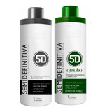 Super Semi Definitiva Quiabo 5d Alisa Afro Liso Lambido 2x1l