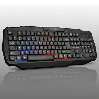 Teclado Gamer Alambrico Xtrike Me Kb-302 Español Rainbow Color del teclado Negro Idioma Español Latinoamérica | MercadoLibre