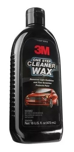 3m Cera Para Autos 2 En 1 Cleaner Wax - Limpia Pule Encera