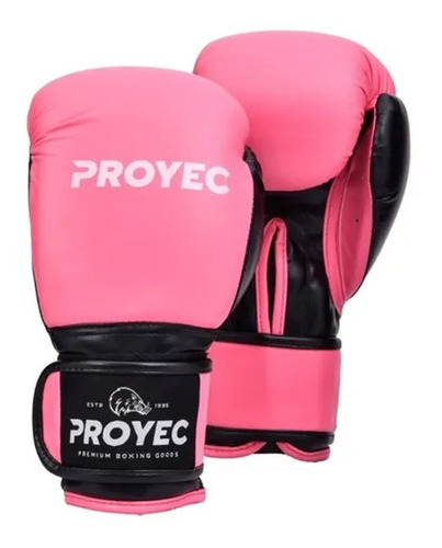 Guante De Boxeo Rosa  Proyec Venus Mujer