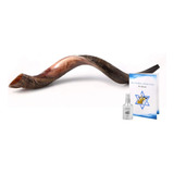 Shofar Shofar De Cuerno Kudu Yemenita Con Spray Antiolor Gra