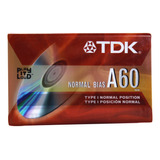 Cassette De Audio Tdk A60 Normal Bias. Play It Loud 