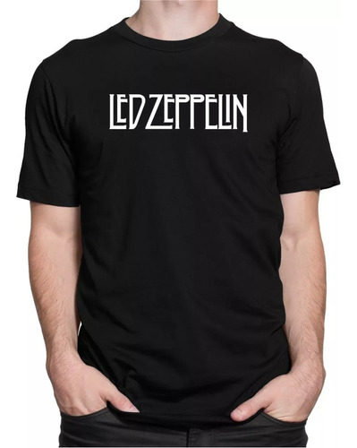 Camiseta Camisa Led Zeppelin Banda Rock Plus Size 100% Algod