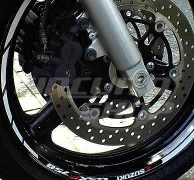 Friso Adesivo Refletivo Roda Moto Rec03 Suzuki Gsx 750 F