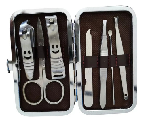 Set Manicure 7 Piezas Inoxidable Pedicure Kit Cortauñas