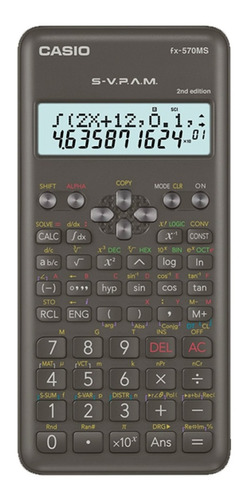 Calculadora Cientifica Casio Fx-570ms-2 2nd Edi. 401 Funcion