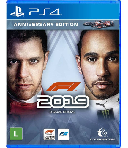 F1 2019 Ps4 Mídia Física Seminovo