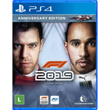 F1 2019 Ps4 Mídia Física Seminovo