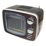 Radio Am Y Fm Parlante Bluetooth Vintage Bp-r061bt