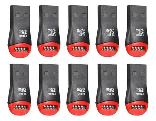 Paquete 10 Lectores Adaptador De Microsd / M2 A Usb Mayoreo