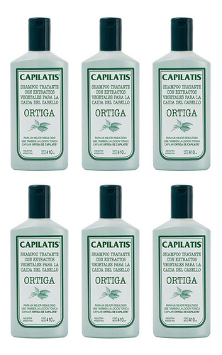 Shampoo Capilatis Tratante Ortiga  410 Ml X 6 Unidades