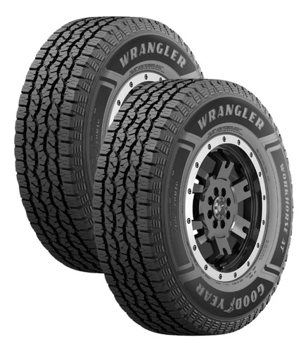 Paquete De 2 Llantas 265/70r17 Goodyear Wrangler Hp 113s