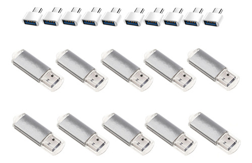 Unidad Flash De Metal De Alta Velocidad Usb 2.0 De 64 Gb, Pa