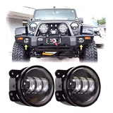 Juego Faros Led Niebla Jeep Dodge Chrysler Mitsubishi 60w