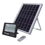 Reflector 60w Led Con Bateria + Panel Solar Soporte