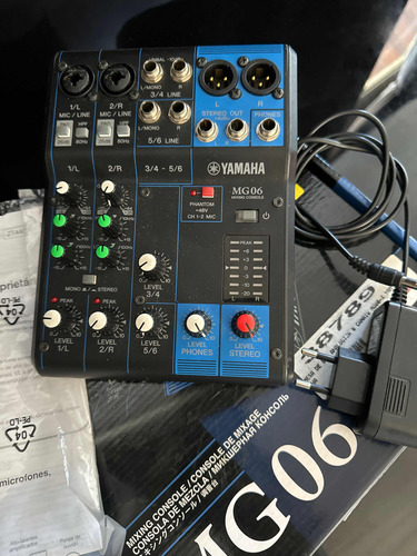 Mixing Yamaha Mg06