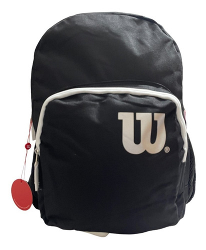 Morral Escolar Bolso Mochila Wilson Sweet Niña Color Negro