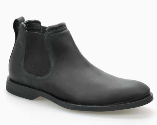 Bota Botina Mustang Preto 5011 Original - Anatomic Gel