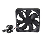 Ventilador Usb Negro, Silencioso, De Alto Flujo De Aire, Ven