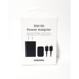 Cargador Usb-c 15w Samsung A31 Negro Con Cable Original