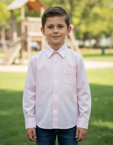 Camisa + Tirantes + Moño Manga Larga Oscar Niño 4-20 Años D