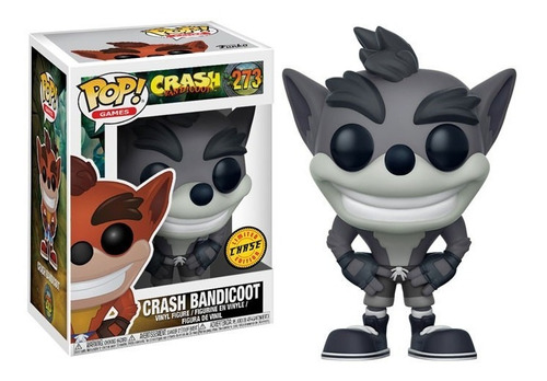 Funko Pop Games Crash Bandicoot Chase Vinyl Figure Exclusive