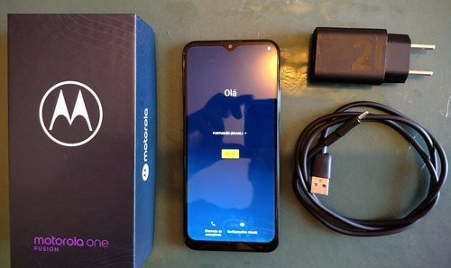 Motorola Moto One Fusion 128gb 4gb Ram. Usado, Sem Defeitos.