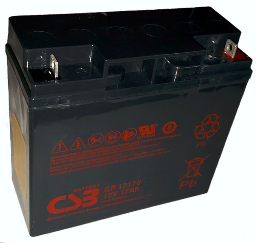 Bateria Recargable Csb 12v 17ah Gp12170 Gp 12170 17.2ah 18ah