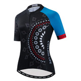 Ciclismo Jersey Mujeres Manga Corta Carreras Deportes Mtb Bi