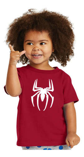 Playera Bebé Niño Spiderman Super Héroe Hombre Araña M1 Eg