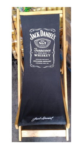 Reposera De Pino Jack Daniels