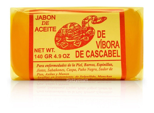 1 Jabon Aceite Vibora Cascabel Artesanal Cara Cuerpo Natural