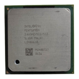 Processador Intel P4 2.66ghz/512/533 Socket 478 Pc Antigo 