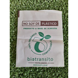 100 Bolsas Biodegradables Compostables De Almidón De Maíz