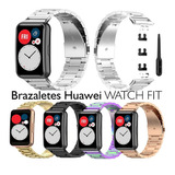 Correa Brazalete Extensible Metálico Para Huawei Watch Fit