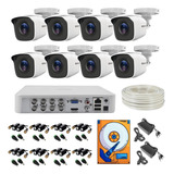 Kit Video Vigilancia Epcom 8 1080p Metal 150mts Utp/ 2tb 