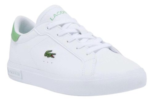 Tenis Lacoste Powercourt 0121 Blanco-verde