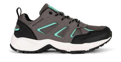 Zapatillas Montagne Fire T4 Gris Aqua Mujer