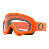 Antiparras Motocross Oakley Mx Moto Orange Clear