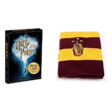 Box Dvd Harry Potter Coleção Completa + Cachecol Grifinoria