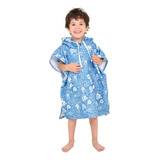 Poncho Cambiador Niño Toalla Secado Rapido Pileta T1 Safit