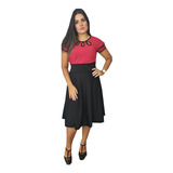 Conjunto Feminino Saia Midi + Blusa Gota Moda Evangelica